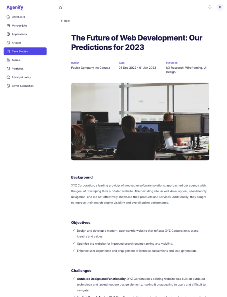 Case studies Details