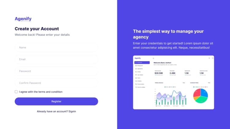 Signup